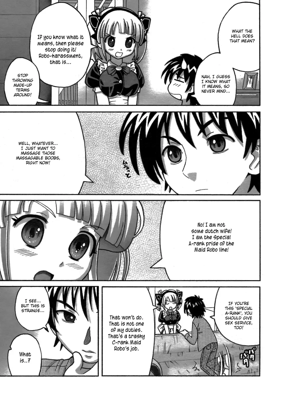 [Homing] Jishou Chou Kouseinou Maid Robo Maria | "Self-proclaimed" Super High Efficiency Maid Robot Maria Fhentai - Page 3