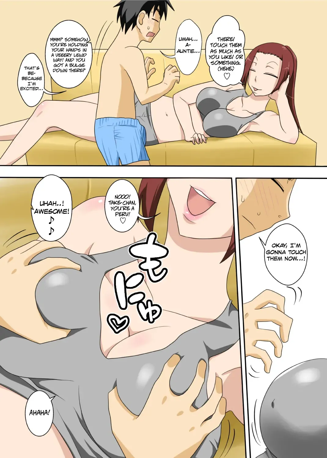 Muchi-Muchi Kyojo no Oba-chan to Eroi Koto Suru ze! Fhentai - Page 12