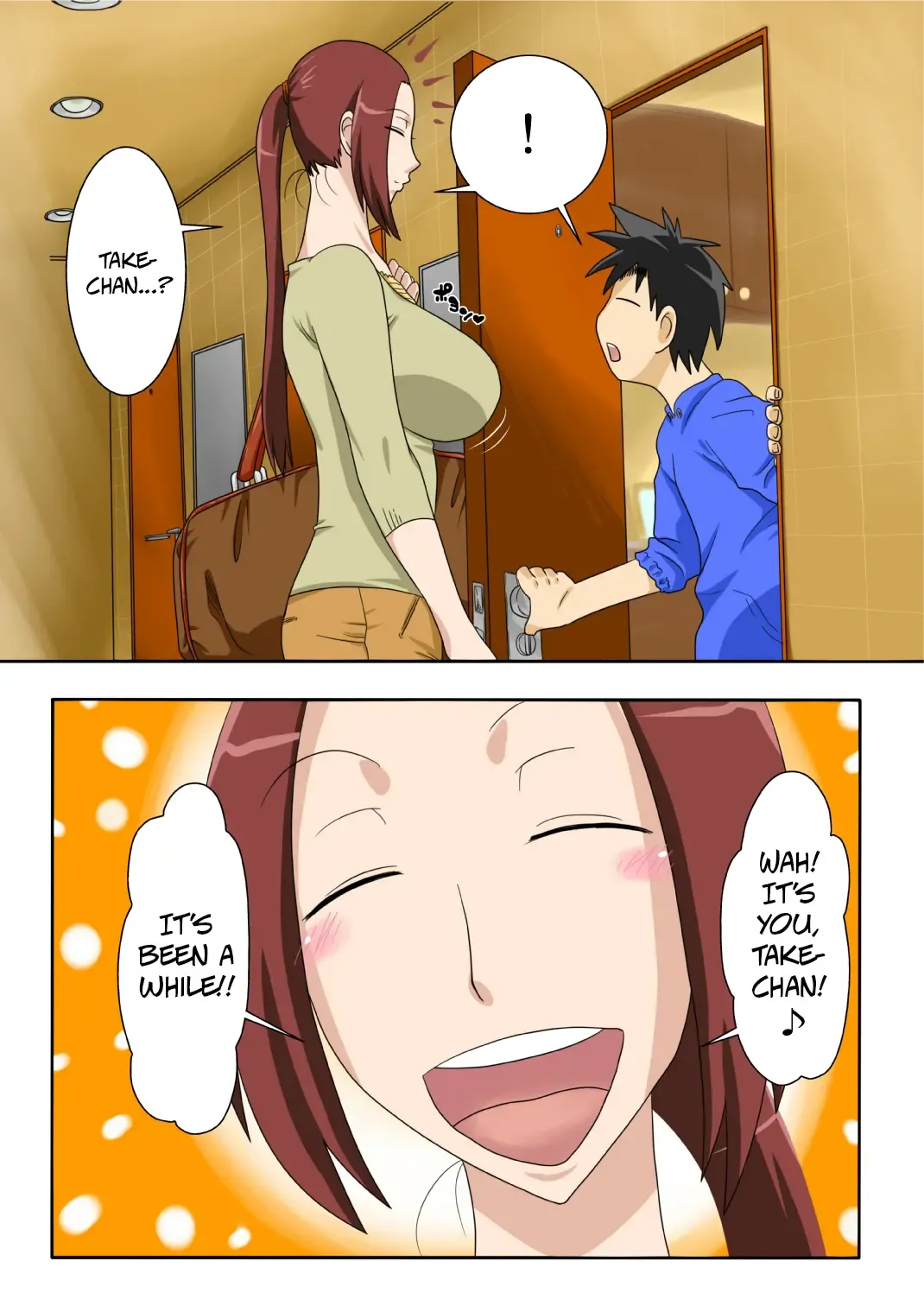 Muchi-Muchi Kyojo no Oba-chan to Eroi Koto Suru ze! Fhentai - Page 3