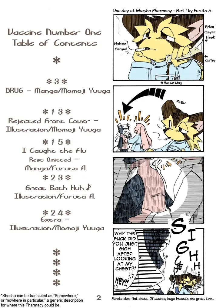 [Furuta A. - Yuuga Momiji] Ichigou Vaccine | Vaccine Number One (decensored) Fhentai - Page 2