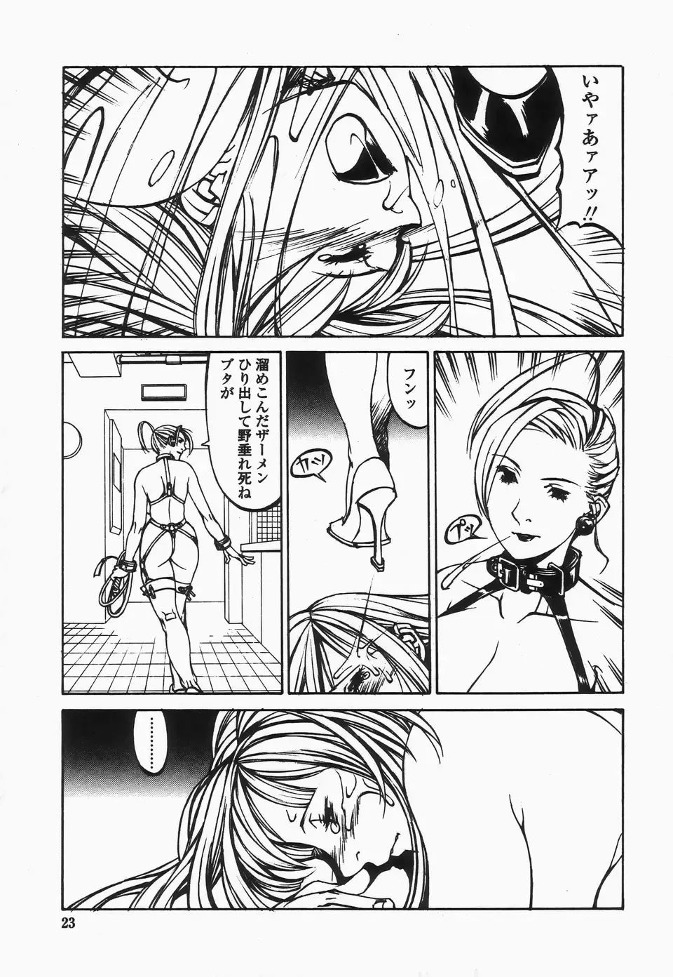 [Shiromi Kazuhisa] Naburikko FraKctured Black Fhentai - Page 23