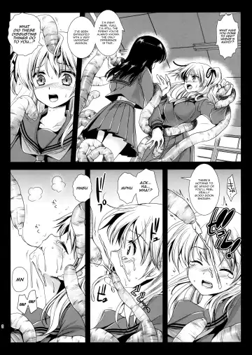 [Kurosawa Kiyotaka] Seifuku Shokushu 2 | Uniform Tentacles 2 Fhentai - Page 7