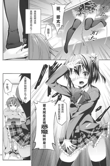 [Tel] Rikka to Shokushu to Mousou Settei! Fhentai - Page 6