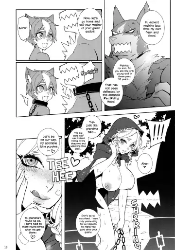 [Hirame] Dounen Hakai ~Ookina Akazukin & Chiisaki Ookami~ - Big Red Riding Hood and the little wolf. | Childhood Destruction ~Big Red Riding Hood and the Little Wolf~ Fhentai.net - Page 18