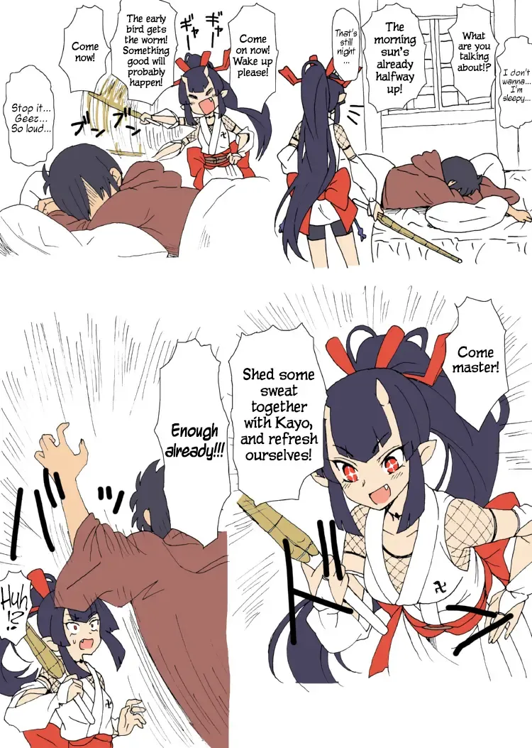 [Yanagida Fumita] Onihito Kayonohime-san | Oni Girl Kayonohime Fhentai - Page 2