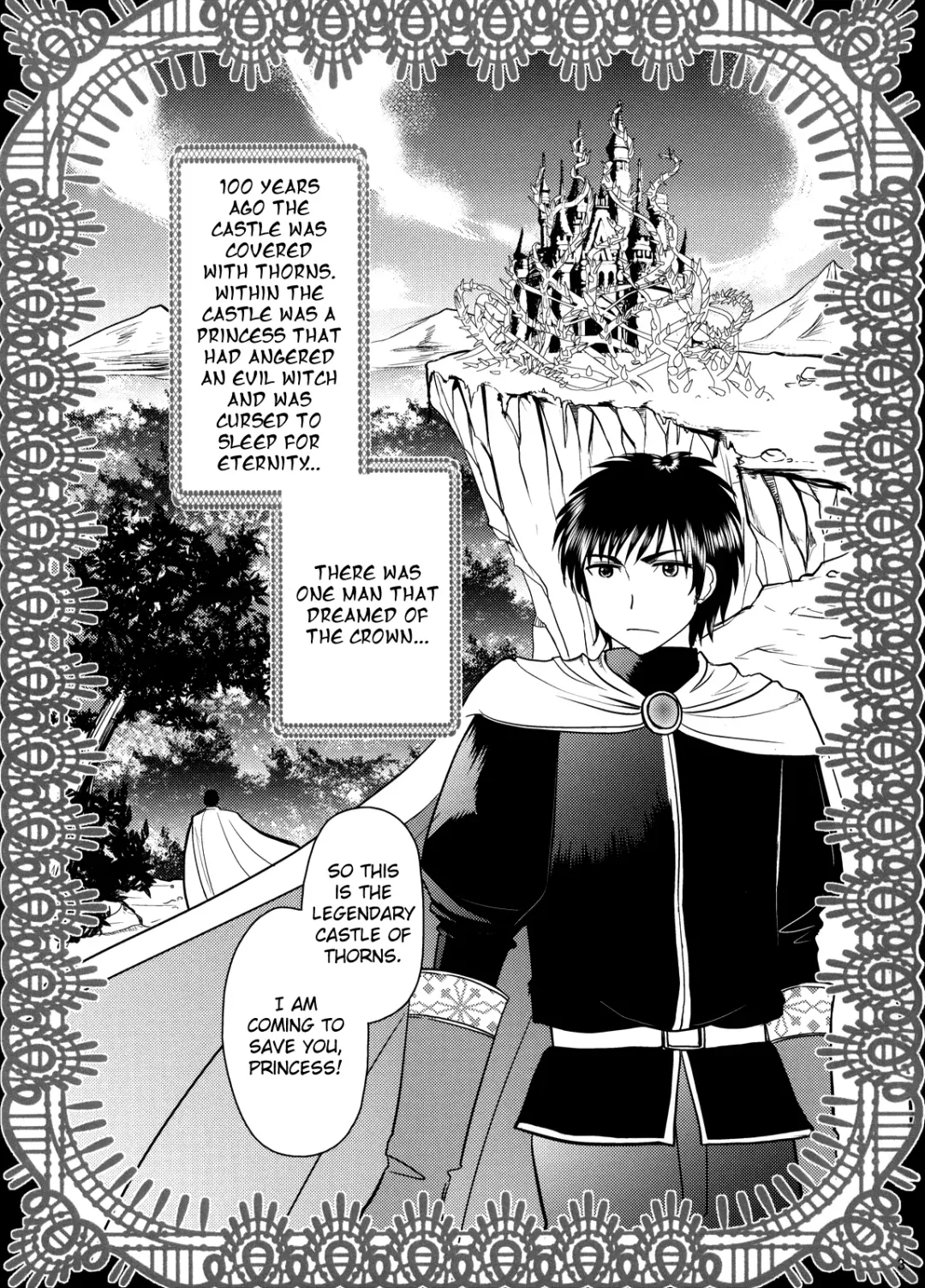 [Dynamite Moca] Nemureru Mori no Otokonoko | The Boy of the Sleeping Forest Fhentai - Page 2