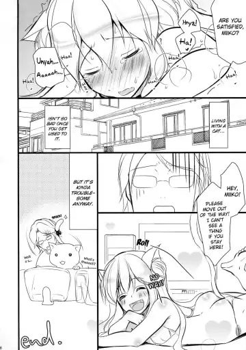 [Dynamite Moca] Nekomimi Josou Shounen Shiiku Nikki | How to raise a crossdressing catboy Fhentai - Page 15
