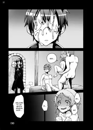 [Ahiru] Lisbeth... Kirito ni wa Suterare, Kyaku ni wa Okasare Nakadashi Ninshin... Asuna to no Kakusa ga Hirogaru Online Fhentai - Page 21