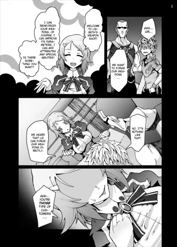 [Ahiru] Lisbeth... Kirito ni wa Suterare, Kyaku ni wa Okasare Nakadashi Ninshin... Asuna to no Kakusa ga Hirogaru Online Fhentai - Page 4