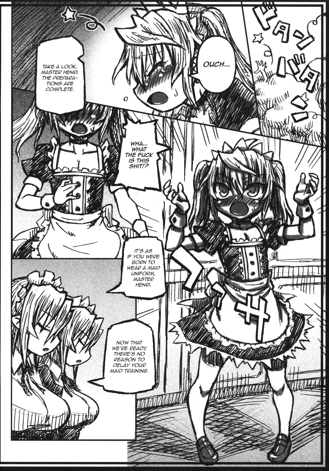 [Murasame Maru] Orenchi no Maid-tachi ga Konna ni Futanari na Wake ga nai | My Maids Can't Have This Much Dick Fhentai - Page 5