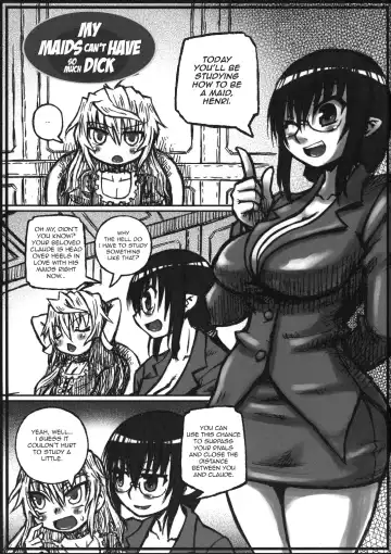 [Murasame Maru] Orenchi no Maid-tachi ga Konna ni Futanari na Wake ga nai | My Maids Can't Have This Much Dick Fhentai - Page 2