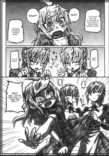 [Murasame Maru] Orenchi no Maid-tachi ga Konna ni Futanari na Wake ga nai | My Maids Can't Have This Much Dick Fhentai - Page 4