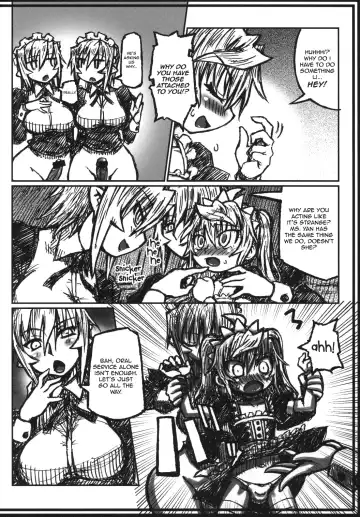 [Murasame Maru] Orenchi no Maid-tachi ga Konna ni Futanari na Wake ga nai | My Maids Can't Have This Much Dick Fhentai - Page 7