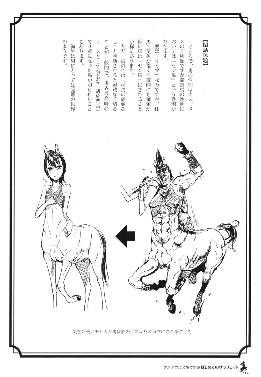 Centaur Musume de Manabu Hajimete no Thoroughbred Fhentai.net - Page 15