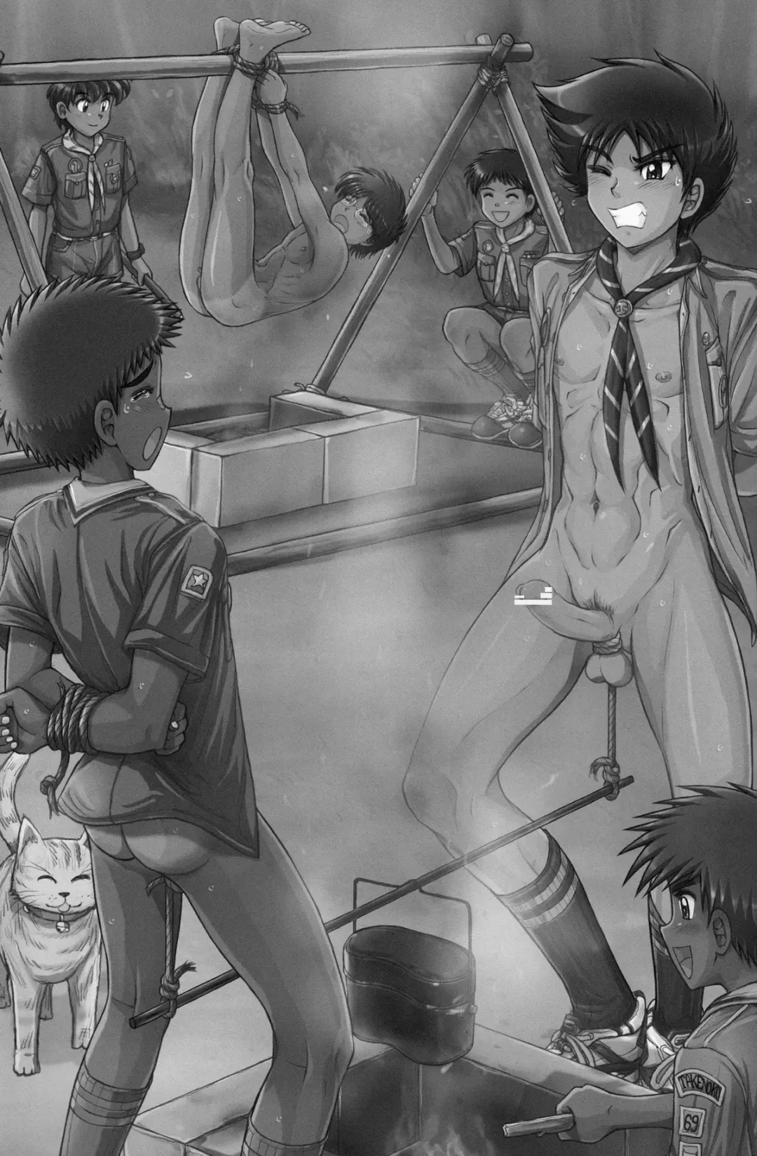 [Takenokoya] Choutaiken!? Summer Boys Fhentai - Page 19