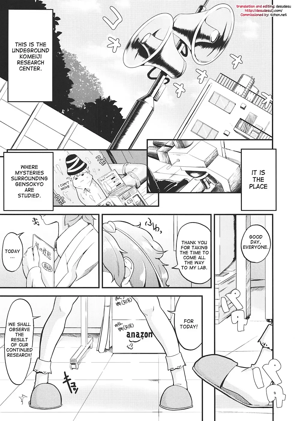 [Tsutsumi] Orinrin to Ochinchin no Kagaku Hannou Fhentai - Page 2