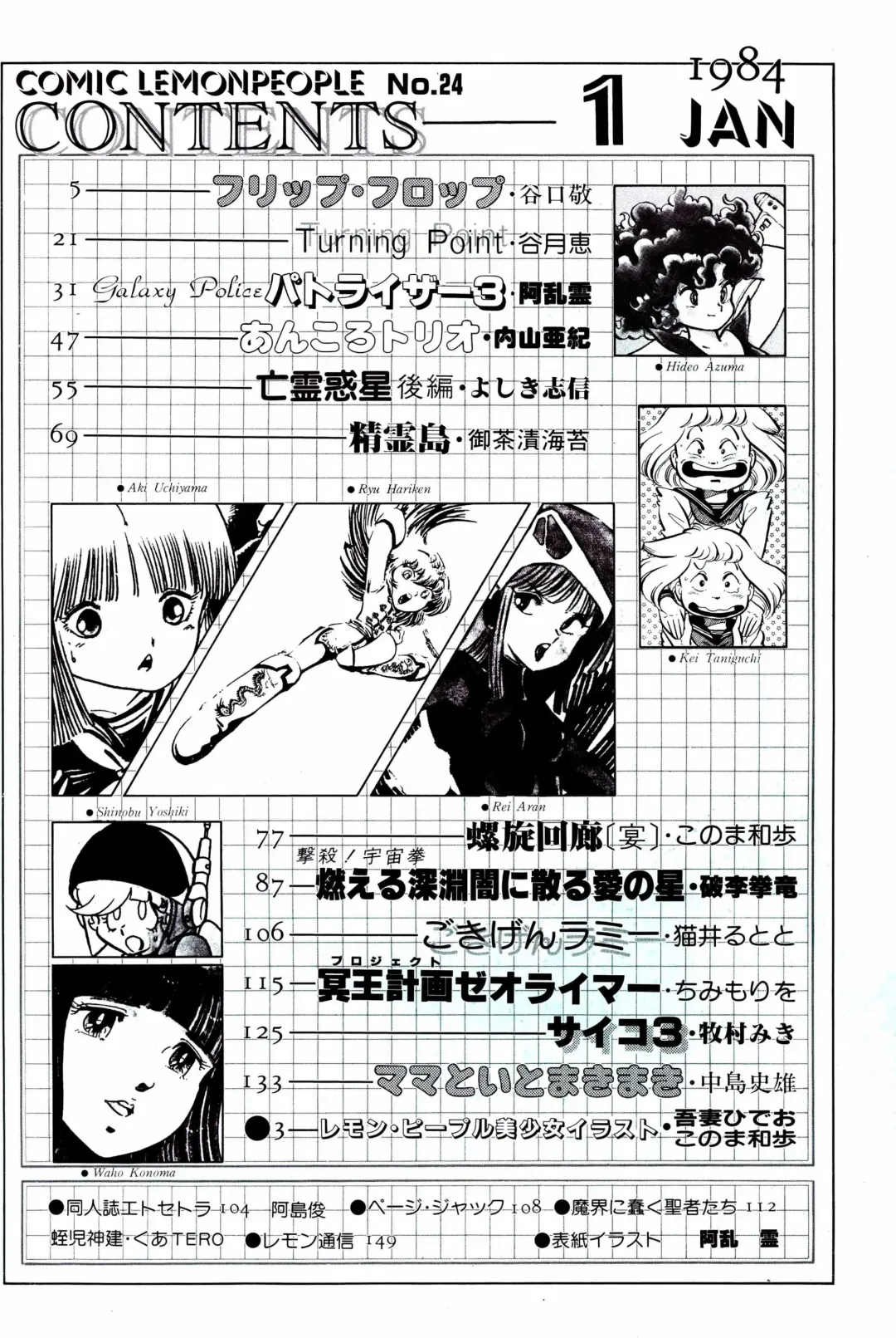 Lemon People 1984-01 Vol. 24 Fhentai - Page 4