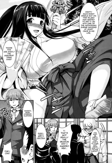 [Shousan Bouzu] Shima Miko no Shoya | The Island Shrine Maiden's Bridal Night Fhentai - Page 7