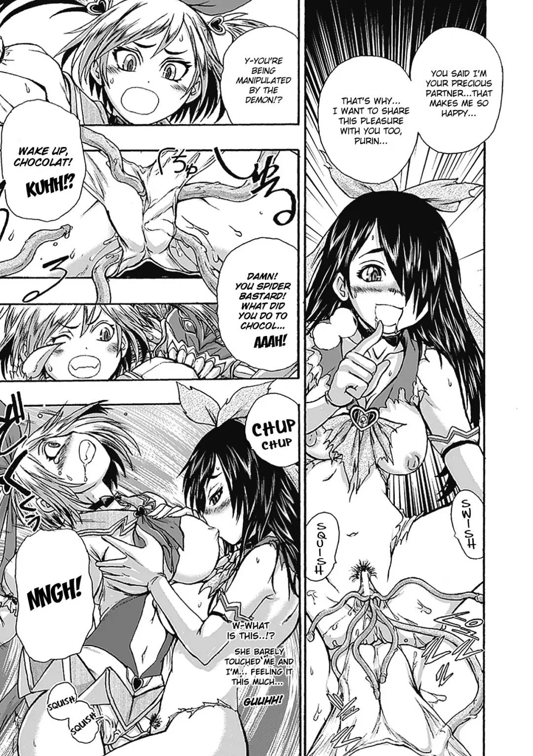 [Ishino Kanon] Masou Kishi Eclair Knights Chocolat & Pudding | Magic Twin Knights: Eclair Knights Fhentai - Page 22