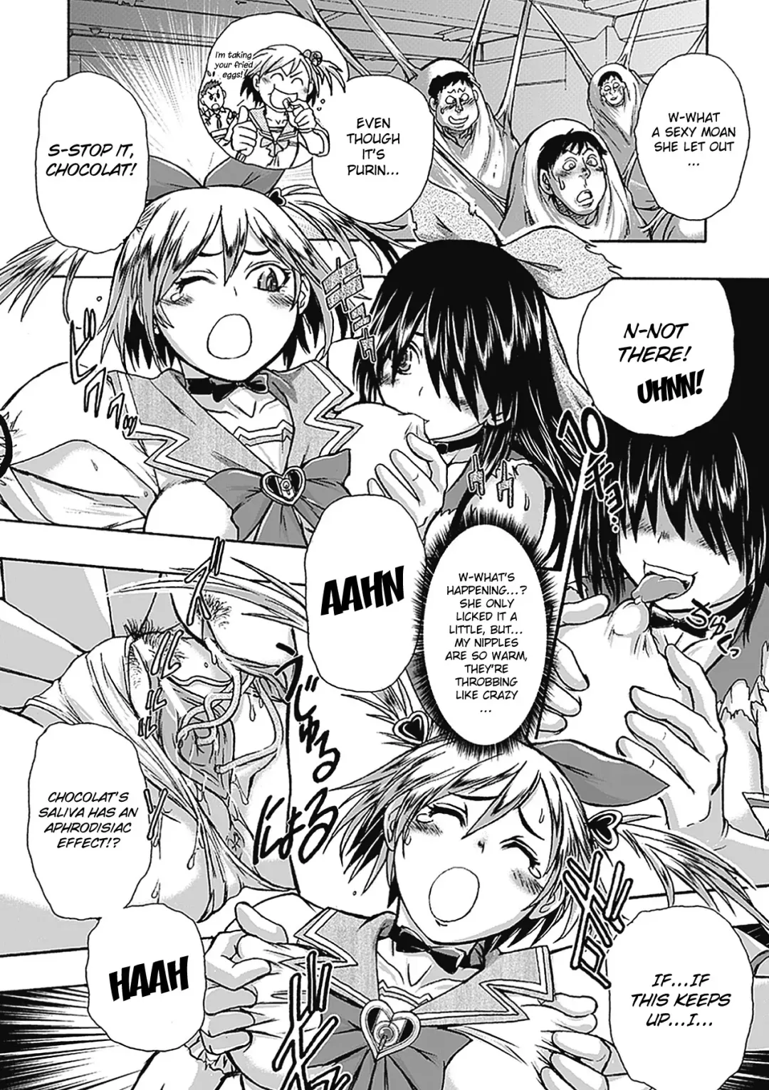 [Ishino Kanon] Masou Kishi Eclair Knights Chocolat & Pudding | Magic Twin Knights: Eclair Knights Fhentai - Page 23