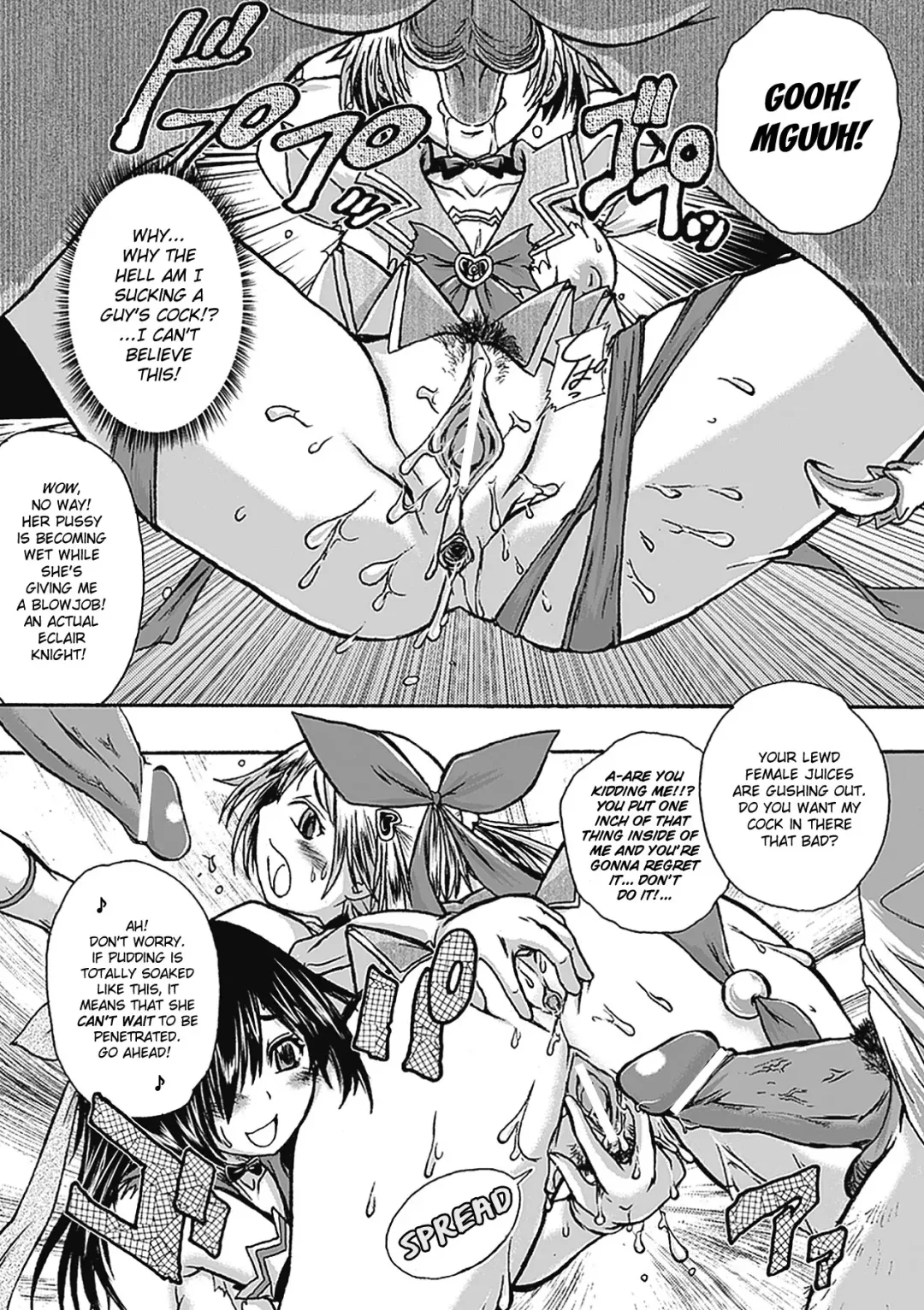 [Ishino Kanon] Masou Kishi Eclair Knights Chocolat & Pudding | Magic Twin Knights: Eclair Knights Fhentai - Page 27