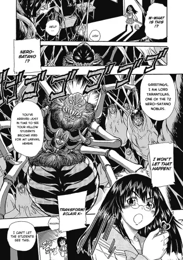 [Ishino Kanon] Masou Kishi Eclair Knights Chocolat & Pudding | Magic Twin Knights: Eclair Knights Fhentai - Page 4