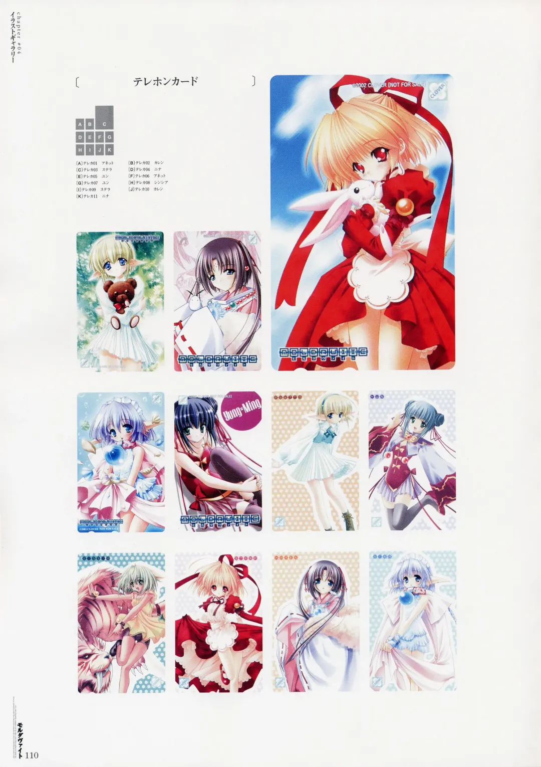 Moldavite Visual Fanbook Fhentai - Page 116