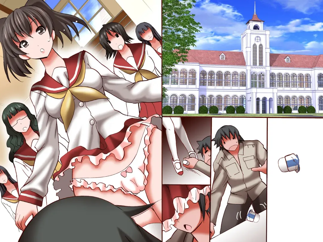 [Tamposa] Joshi wo Sousa dekiru RemoCon - JK-tachi wo RemoCon Sousa de Yarimakure Fhentai - Page 34