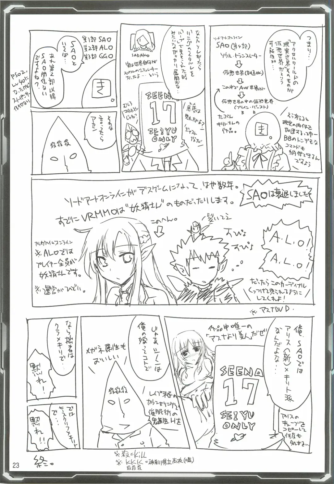 [Tokitsu Mika] Silica Asuna Offline Analyzation Fhentai - Page 22