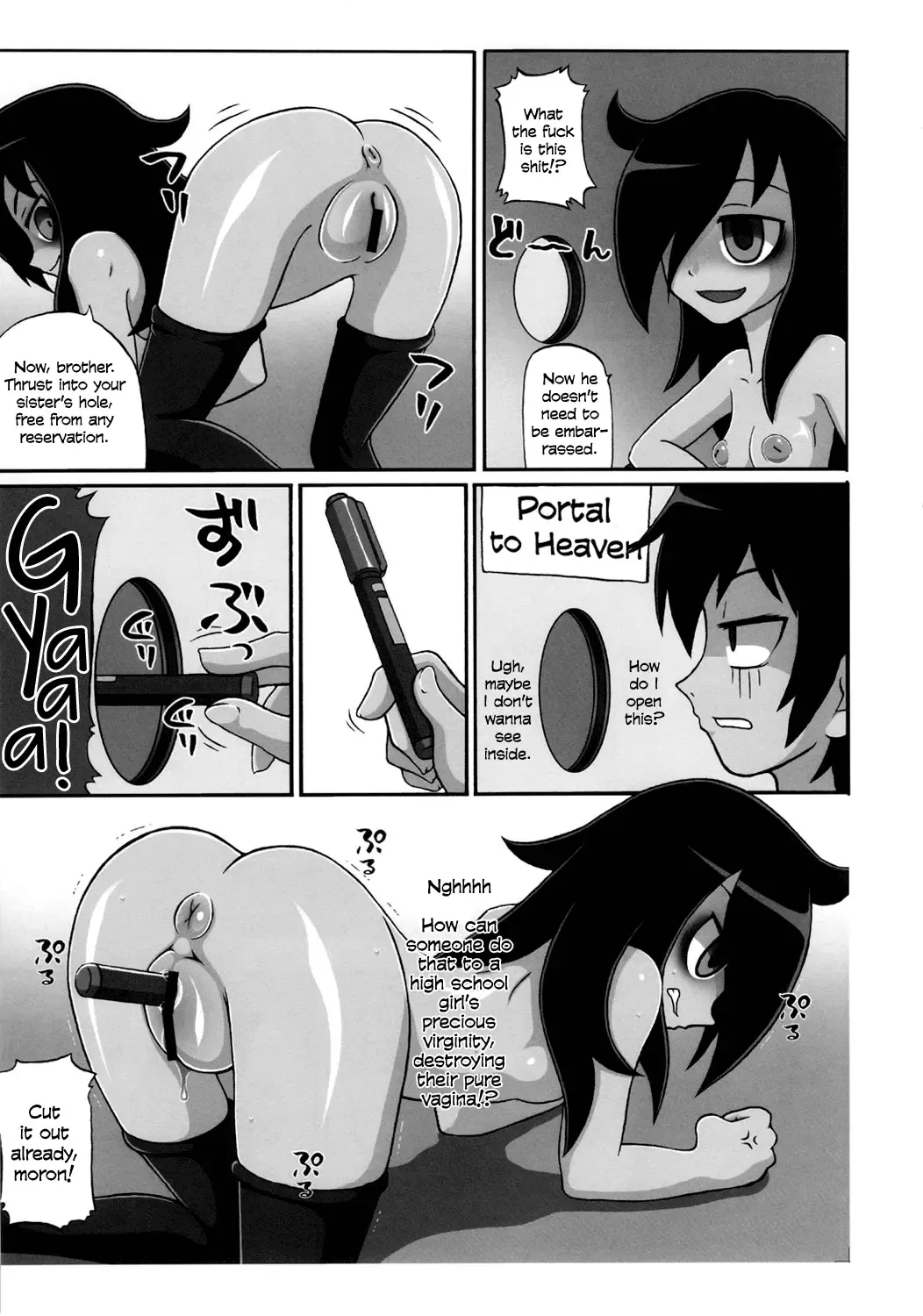 Watashi ga Sex Dekinai no wa dou Kangaete mo Koitsu ga Warui! | It's Not My Fault I'm Not Getting Any! (It's Not My Fault I'm Not Popular! Fhentai - Page 33