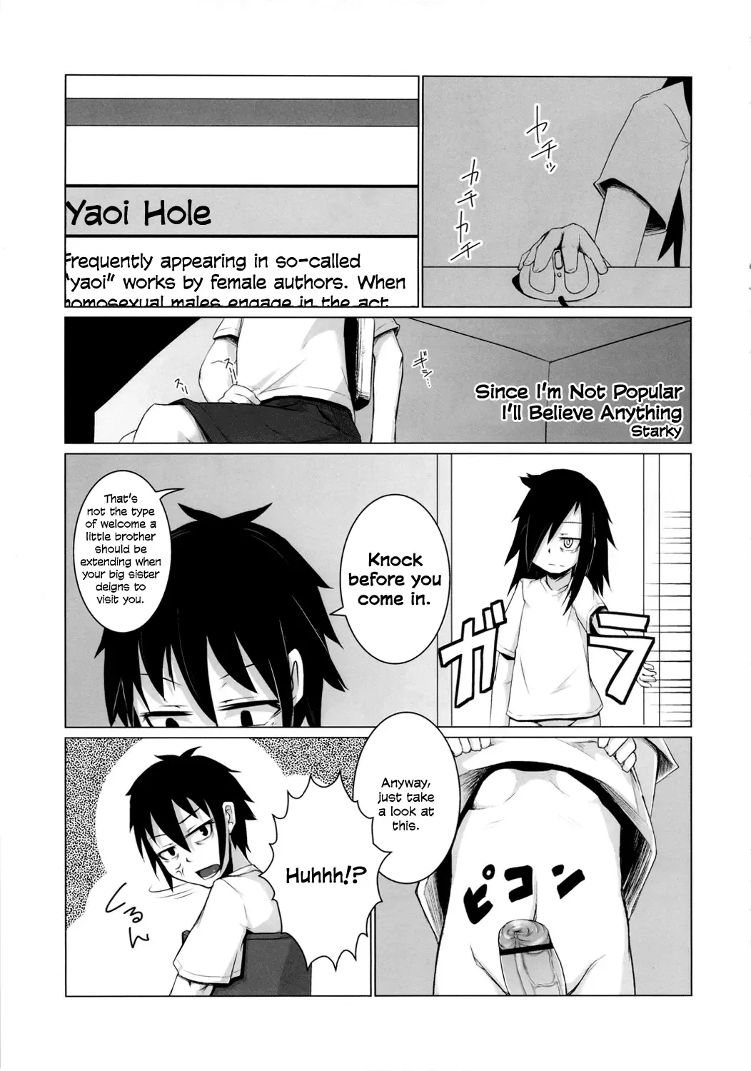 Watashi ga Sex Dekinai no wa dou Kangaete mo Koitsu ga Warui! | It's Not My Fault I'm Not Getting Any! (It's Not My Fault I'm Not Popular! Fhentai - Page 37