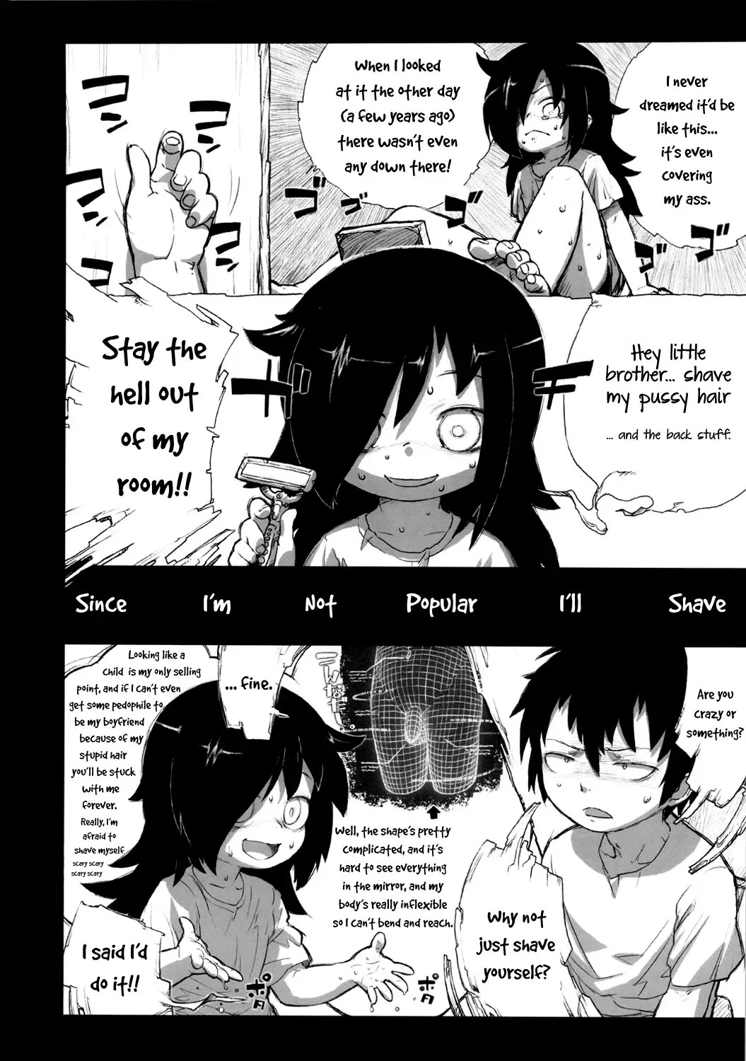 Watashi ga Sex Dekinai no wa dou Kangaete mo Koitsu ga Warui! | It's Not My Fault I'm Not Getting Any! (It's Not My Fault I'm Not Popular! Fhentai - Page 50