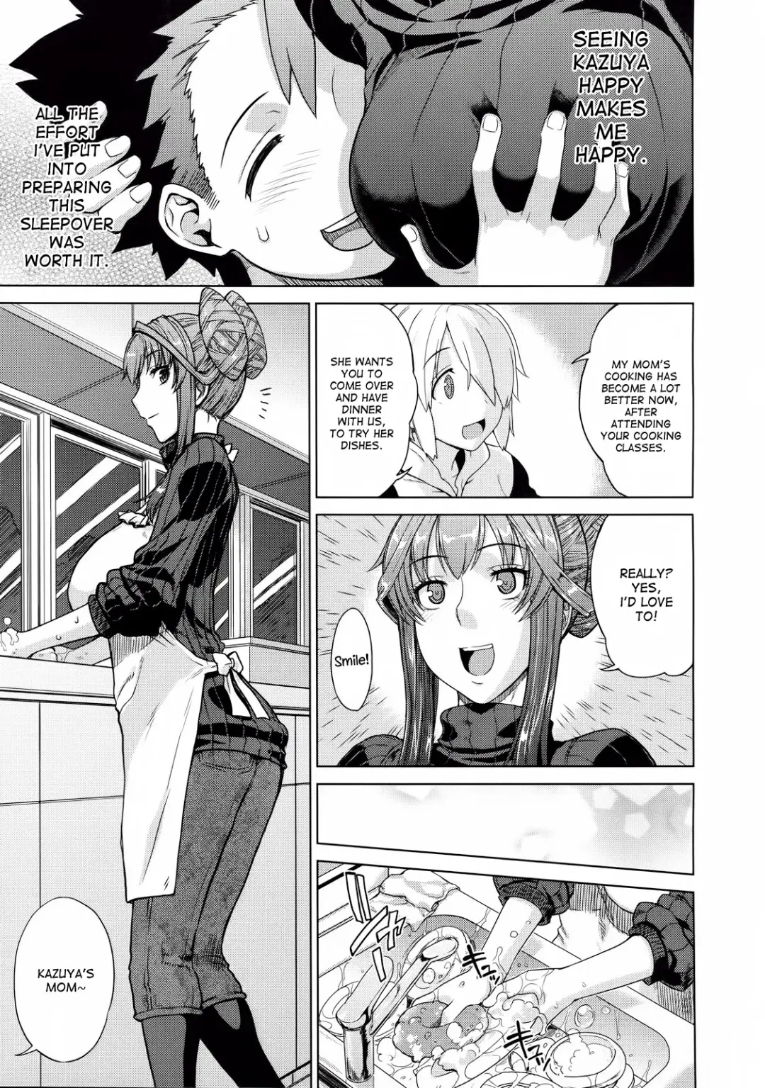 [Denki Shougun] Otomarikai | Sleepover Fhentai - Page 3