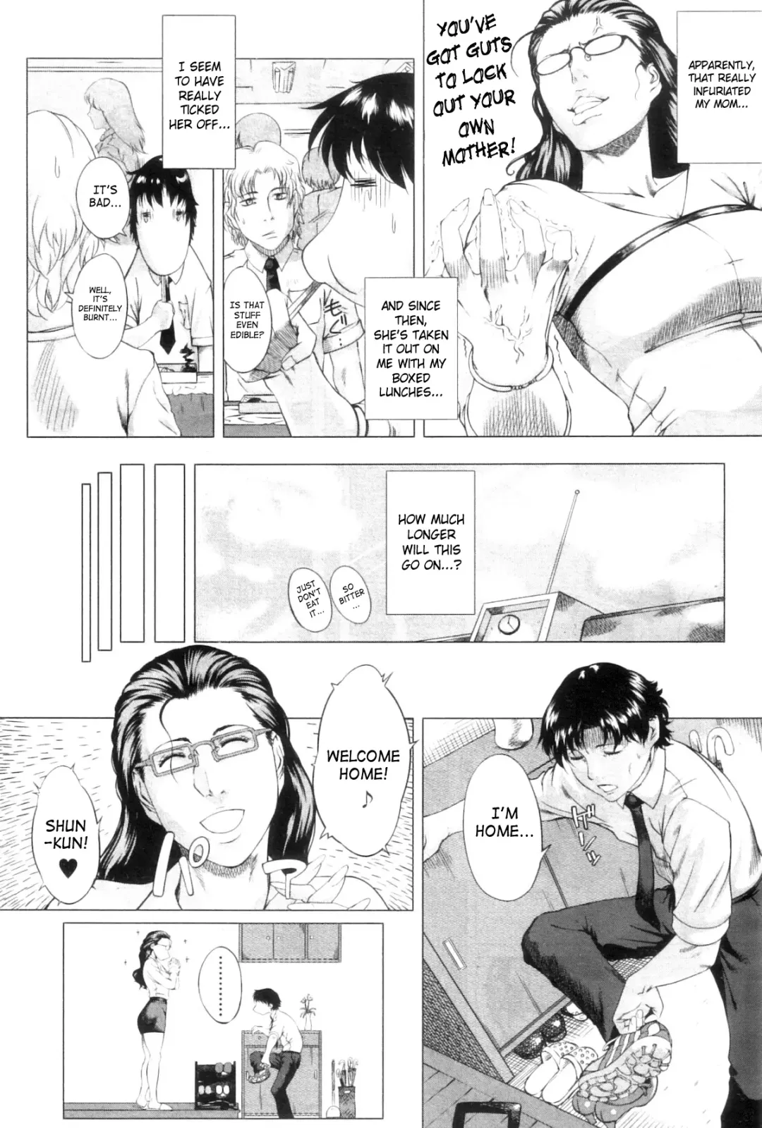 [Qdou Kei] Kaa-san no Ijou na Aijou | Mom's Abnormal Affection Ch. 1-2 Fhentai.net - Page 41