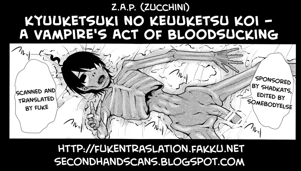 [Zucchini] Kyuuketsuki no Kyuuketsu Koui | A Vampire's Act of Bloodsucking Fhentai - Page 21