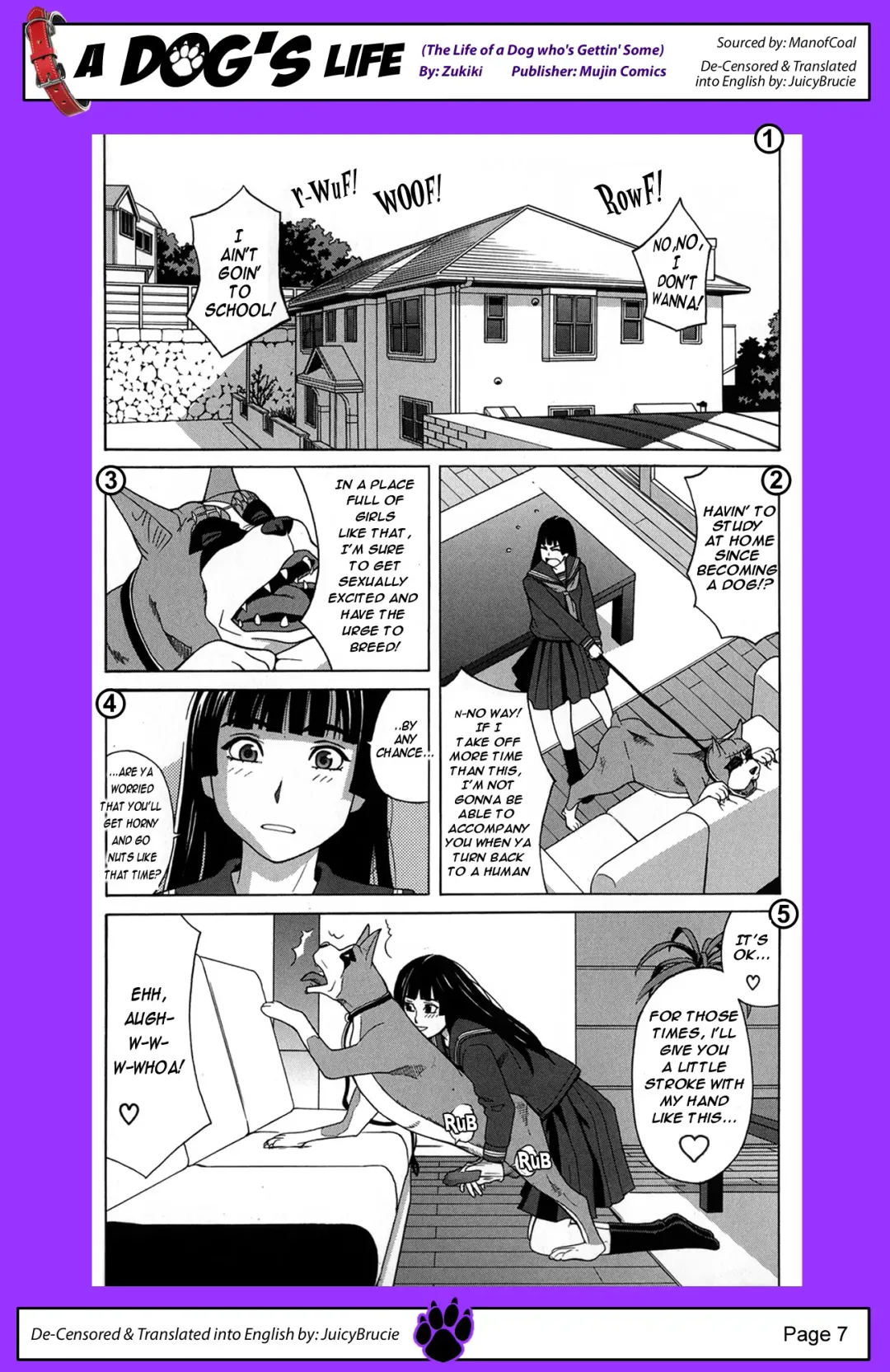 [Zukiki] Moteru Inu no Ikizama Ch. 4-5 Fhentai.net - Page 8