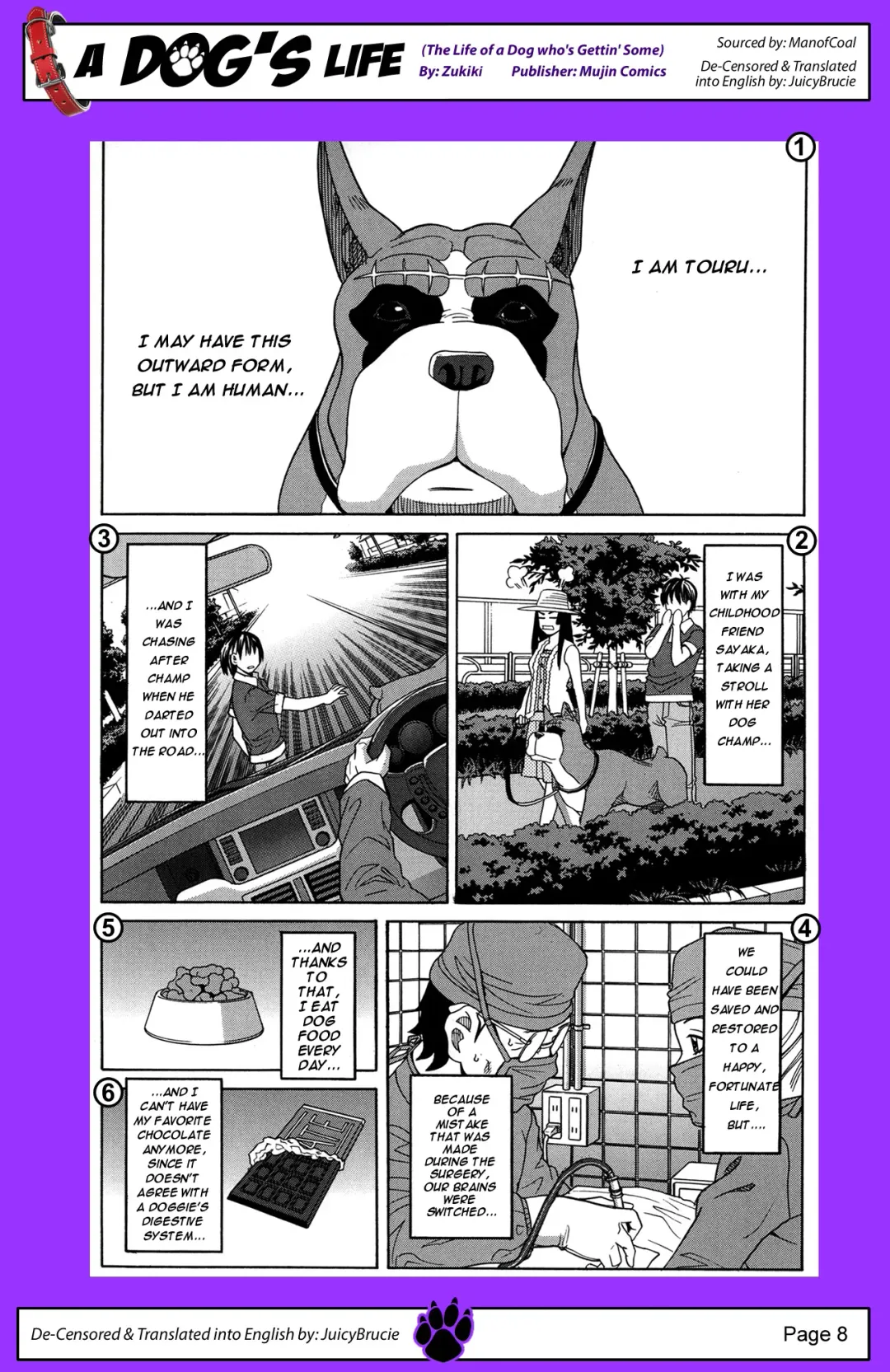 [Zukiki] Moteru Inu no Ikizama Ch. 4-5 Fhentai.net - Page 9