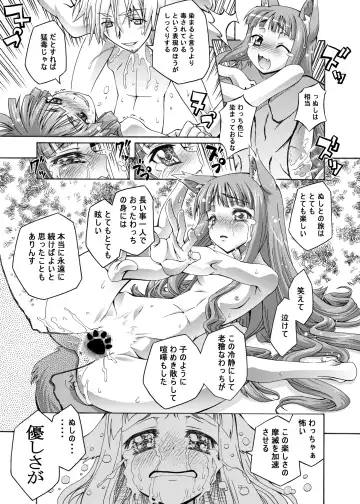 [Tsukino Kitsune - Yokaze] Ookami to Towa ni Fhentai - Page 22