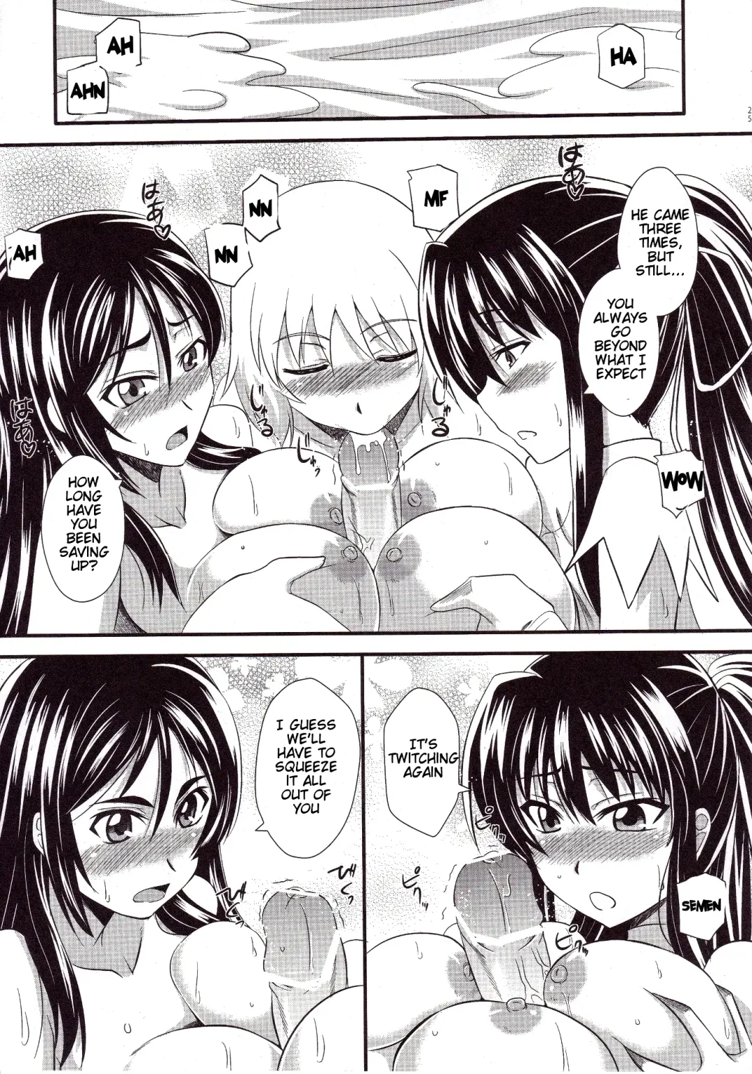 [Zeros] Toaru Kyonyuu no Paizuri | A Certain Big Breasted Tit Fuck Fhentai - Page 25