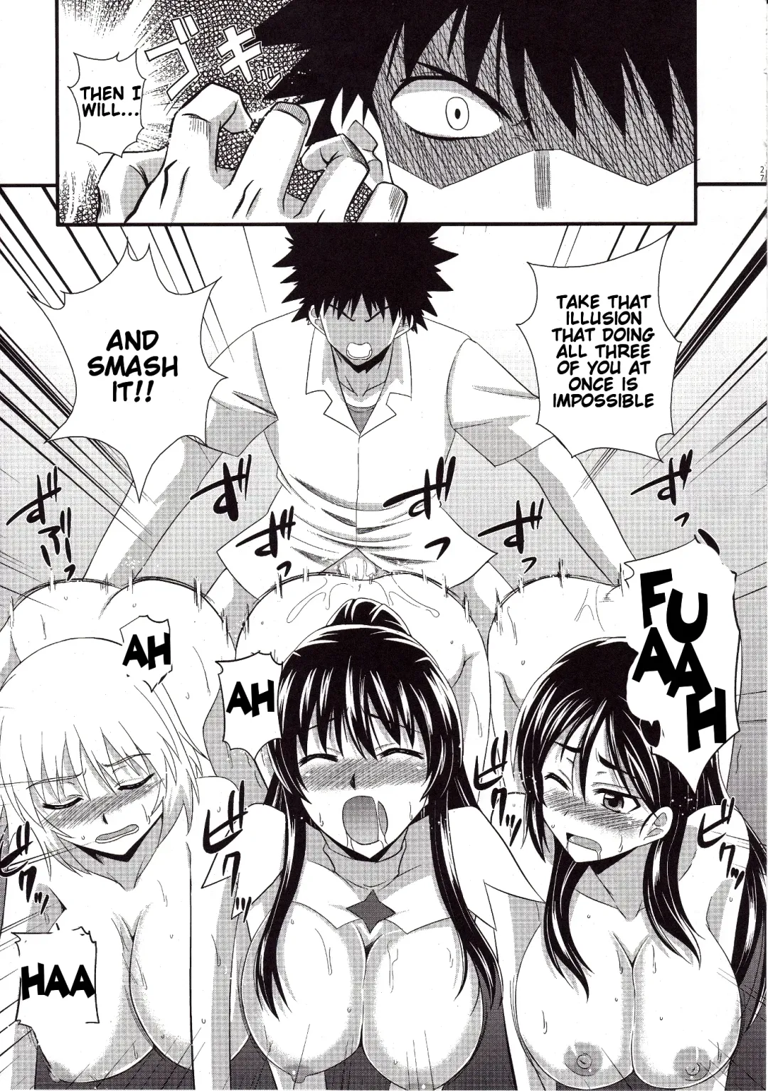 [Zeros] Toaru Kyonyuu no Paizuri | A Certain Big Breasted Tit Fuck Fhentai - Page 27
