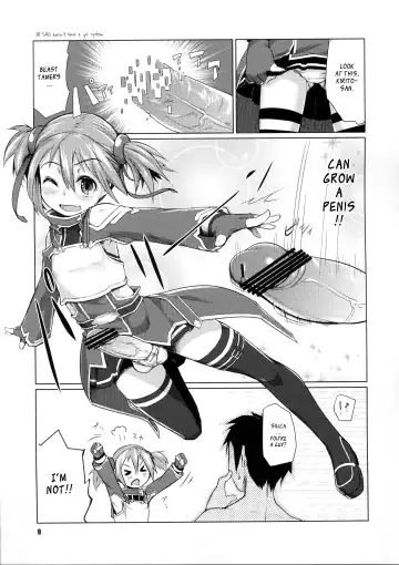 [Sexyturkey] Silica-chan ni Oshiri Ijirareru Hon | Silica-chan Playing With Your Butt Book Fhentai - Page 8
