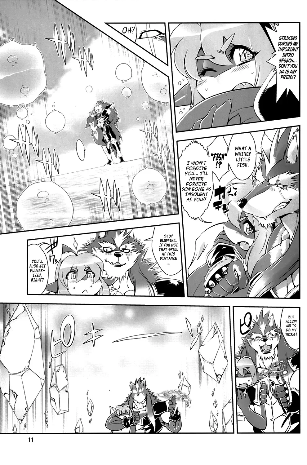 [Amakuchi] Mahou no Juujin Foxy Rena 2 - Kemono of Magic - Foxy Rena 2 Fhentai - Page 12