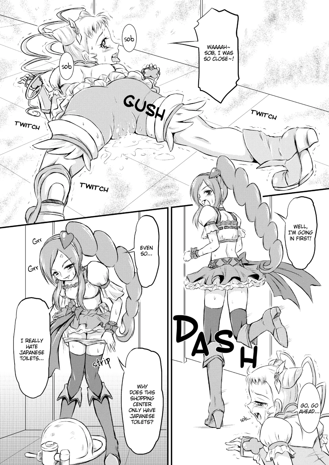 [Matsutaka Zon] Omorashi All-Stars DX | Pants-Wetting All-Stars DX Fhentai - Page 12