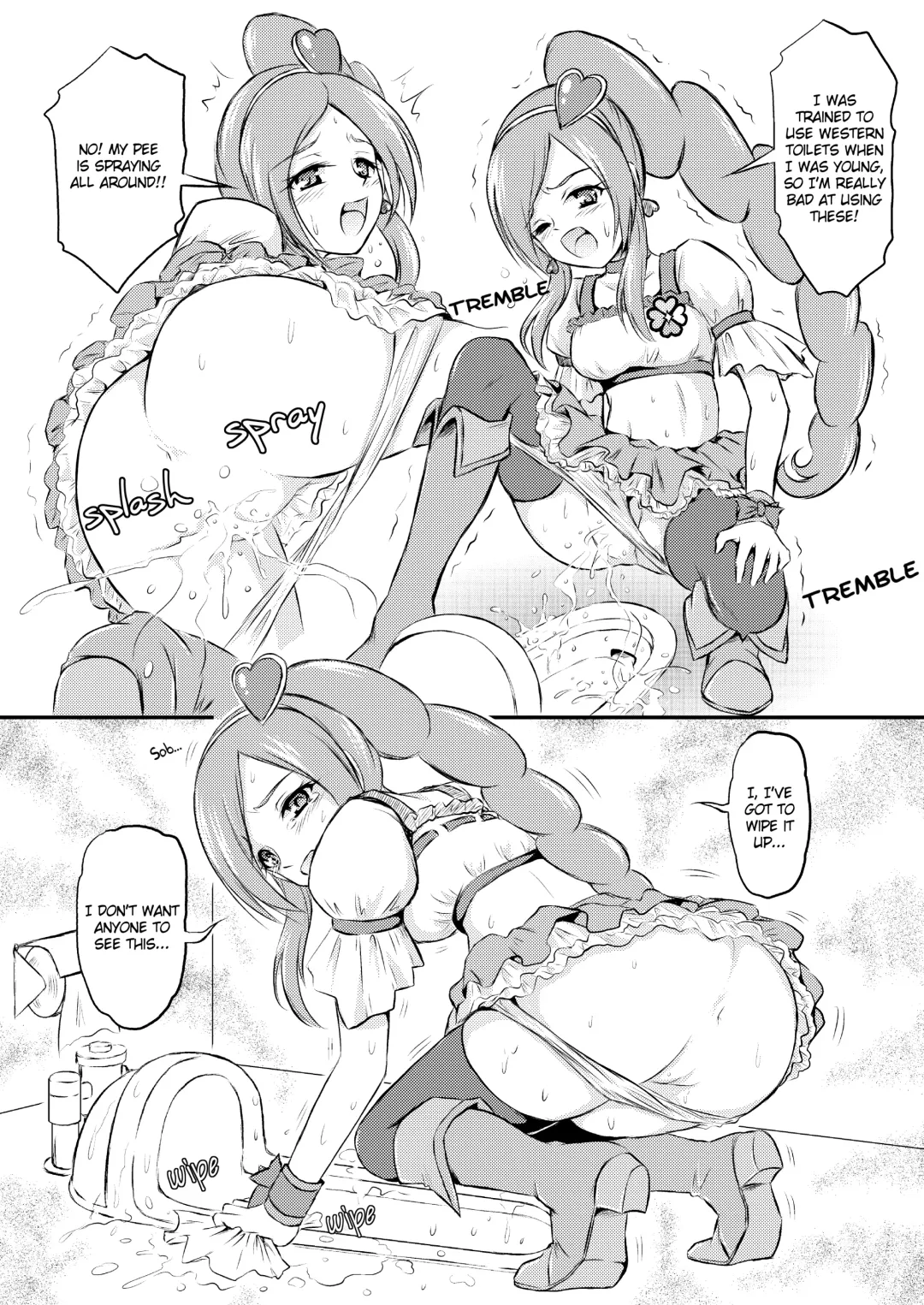 [Matsutaka Zon] Omorashi All-Stars DX | Pants-Wetting All-Stars DX Fhentai - Page 13