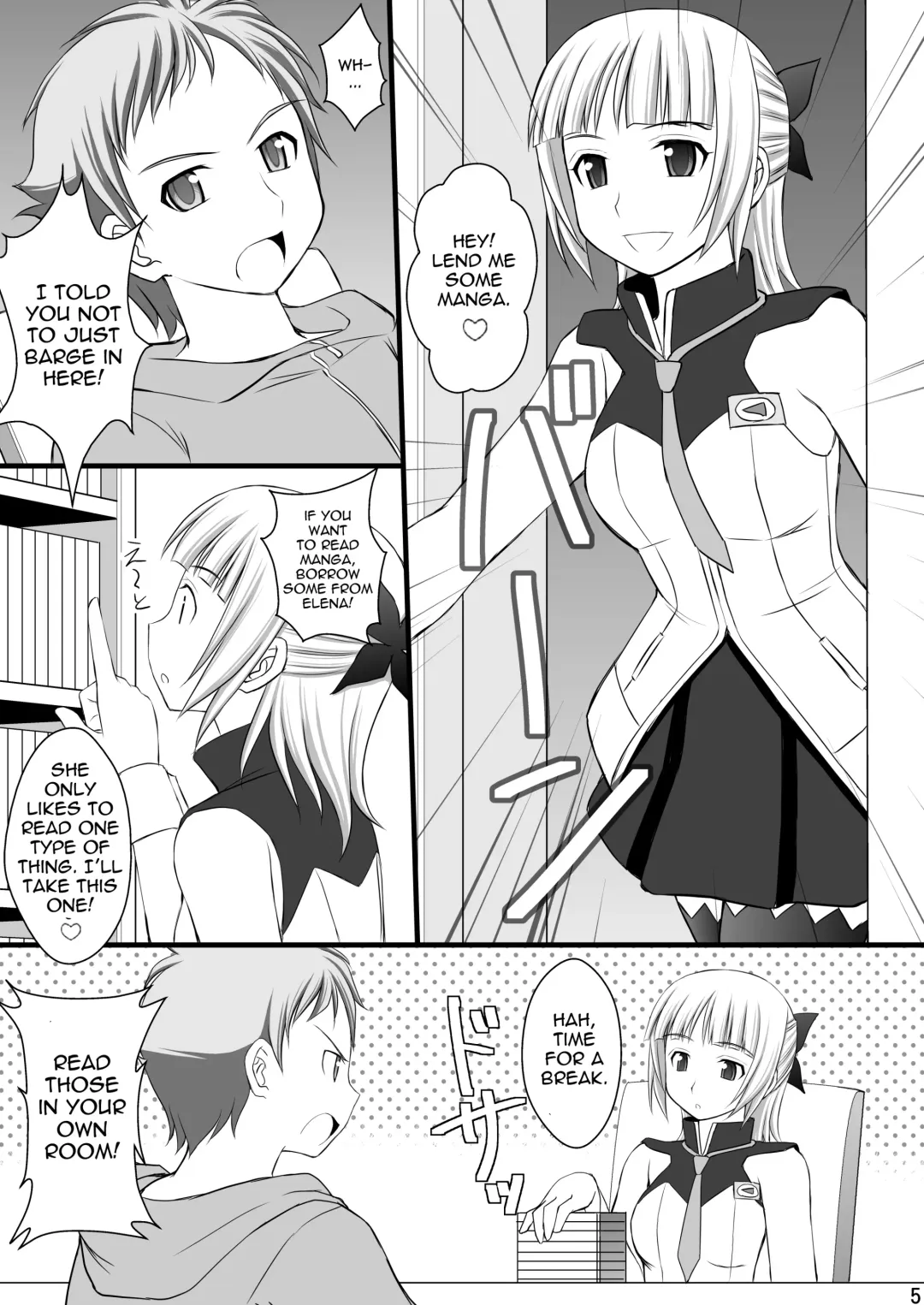 [Kittsu] Kichiku na Ao Kimi to Fleur-tan no Oshiri Fhentai.net - Page 4