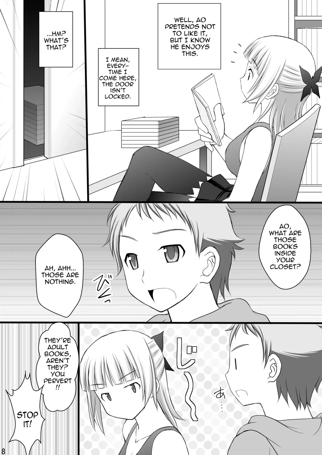 [Kittsu] Kichiku na Ao Kimi to Fleur-tan no Oshiri Fhentai.net - Page 7