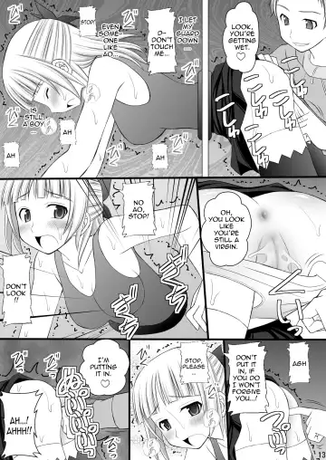 [Kittsu] Kichiku na Ao Kimi to Fleur-tan no Oshiri Fhentai.net - Page 12