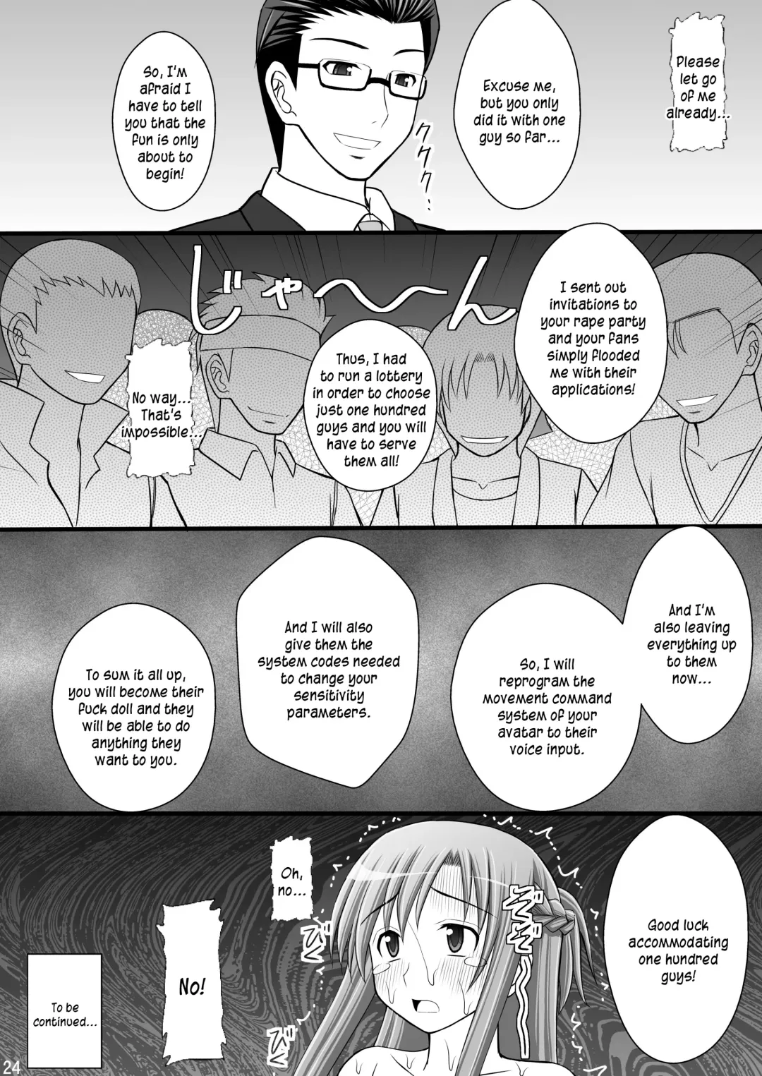 [Kittsu] Toraware Hime II - Boku-tachi no Asuna-sama | Hostage Princess II Fhentai - Page 23