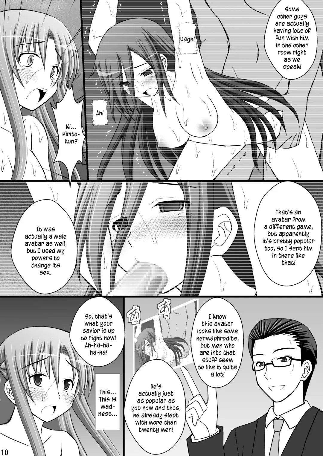 [Kittsu] Toraware Hime II - Boku-tachi no Asuna-sama | Hostage Princess II Fhentai - Page 9
