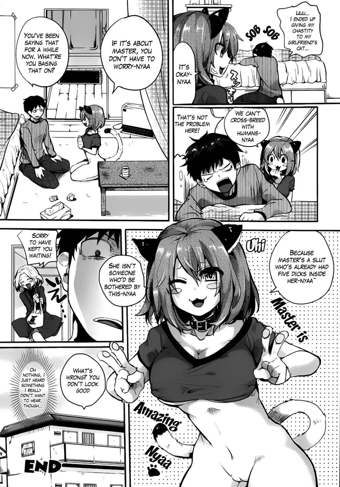 [Doumou] Nyanko na Hatsujouki | Going Into Heat Like a Cat Fhentai.net - Page 12